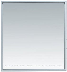 Зеркало De Aqua Алюминиум 261694 70 серебро в ванную от интернет-магазине сантехники Sanbest