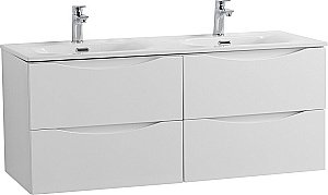 Тумба с раковиной BelBagno MARINO-CER-N-1200-4C-SO-BL-P Bianco Lucido для ванной в интернет-магазине Sanbest