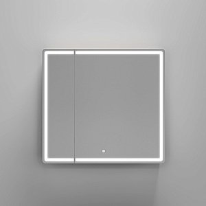 Зеркальный шкаф Sancos Mirror MI80EG дуб галифакс натуральный купить в интернет-магазине сантехники Sanbest