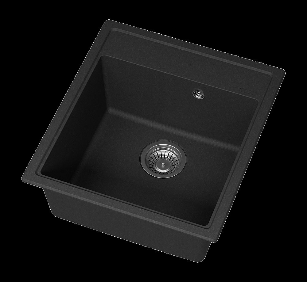 Кухонная мойка Misty Imperial 46 IMP-46х51-01 антрацит купить в интернет-магазине сантехники Sanbest