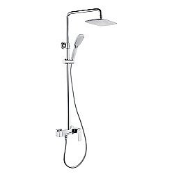 Душевая система Black&White Universe UK8500C хром купить в интернет-магазине сантехники Sanbest