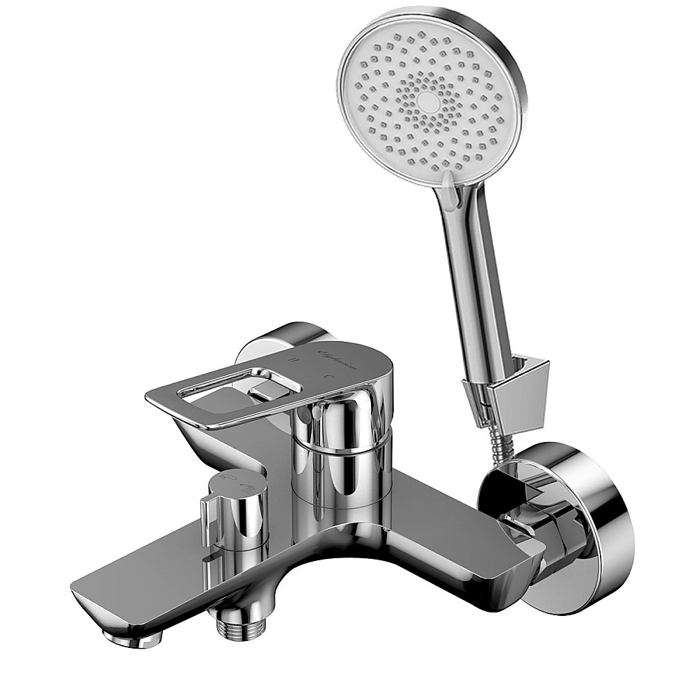Смеситель для ванны Elghansa Brunn 2381506 хром купить в интернет-магазине сантехники Sanbest