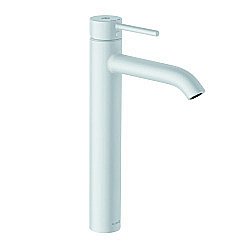 Смеситель для раковины Kludi BOZZ 382865376 белый матовый купить в интернет-магазине сантехники Sanbest