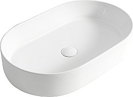 Раковина накладная BelBagno BB1479 белая купить в интернет-магазине Sanbest