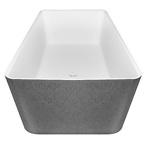 Ванна NT Bagno Victori NT305 165х80 белая матовая, серая купить в интернет-магазине Sanbest