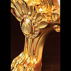 Ванна Migliore Olivia на лапах MIGLIORE 24633 174х83 белая,золото купить в интернет-магазине Sanbest