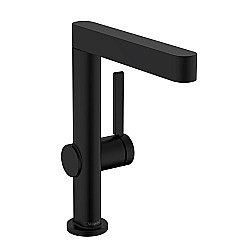 Смеситель для раковины Hansgrohe Finoris 76060670 черный матовый купить в интернет-магазине сантехники Sanbest