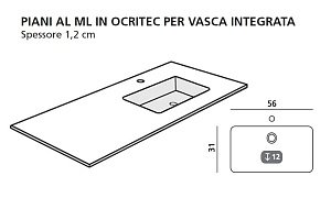 Мебель для ванной CERASA Movida 120 для ванной в интернет-магазине Sanbest