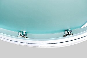 Душевая кабина Esbano Elegancia ES-L115CR 115x85 стекло матовое/профиль белый купить в интернет-магазине Sanbest