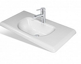 Раковина Эстет OLIVIA silk 90 ФР-00014959 белая матовая купить в интернет-магазине Sanbest