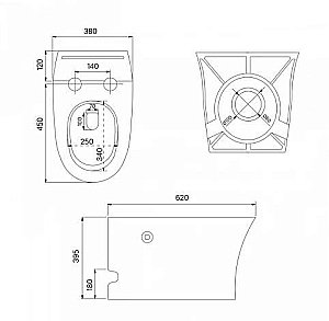 Унитаз Iddis Pulse PULIDSEi26 с крышкой микролифт купить в интернет-магазине Sanbest