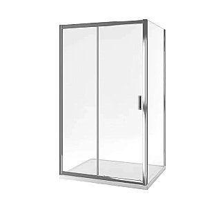 Душевой уголок Excellent Серия 201 120х90 стекло прозрачное/профиль хром купить в интернет-магазине Sanbest