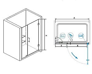 Душевая система RGW Shower Panels SP-6143-01 50140801-01 хром купить в интернет-магазине сантехники Sanbest