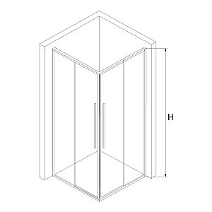 Душевая система RGW Shower Panels SP-6143-01 50140801-01 хром купить в интернет-магазине сантехники Sanbest