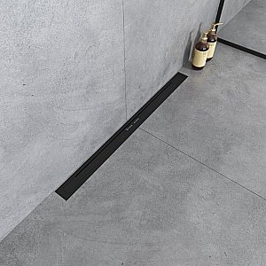 Душевой лоток Boheme Premium Trendy 85 983-80-B черный купить в интернет-магазине Sanbest