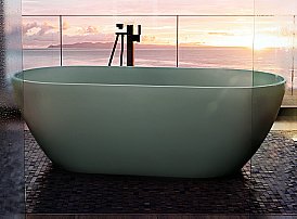 Ванна из искусственного камня Riho Bilbao 170x80 B118001Z22 зеленый мох купить в интернет-магазине Sanbest