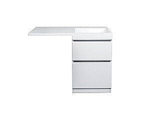 Тумба с раковиной Style Line Даллас 115 напольная для ванной в интернет-магазине Sanbest