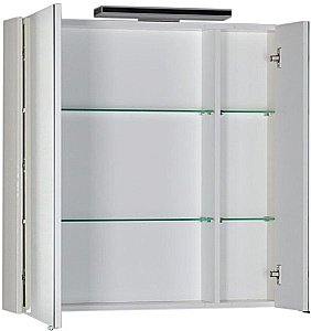 Зеркальный шкаф Aquanet Франка 85 белый купить в интернет-магазине сантехники Sanbest