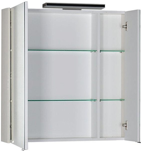 Зеркальный шкаф Aquanet Франка 85 белый купить в интернет-магазине сантехники Sanbest