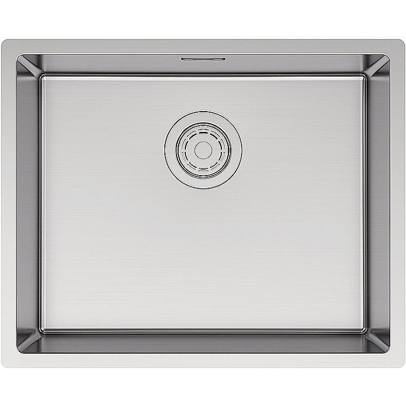 Кухонная мойка Paulmark Lassan 54 LA54-BS брашированная сталь купить в интернет-магазине сантехники Sanbest