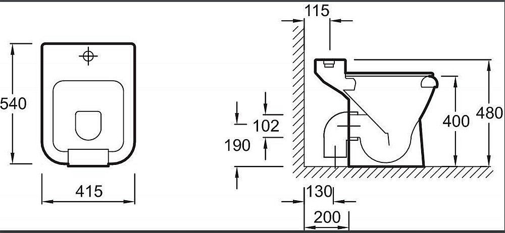 Раковина Jacob Delafon BEAUJON 42 EN445-00 белая купить в интернет-магазине Sanbest