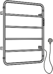 Полотенцесушитель электрический Allen Brau Priority 7.31000-BN никель брашированный купить в интернет-магазине сантехники Sanbest