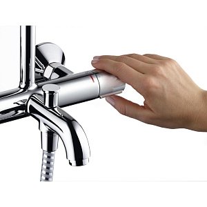 Душевая колонна Hansgrohe Vernis Blend Showerpipe 200 1jet 26274000 купить в интернет-магазине сантехники Sanbest