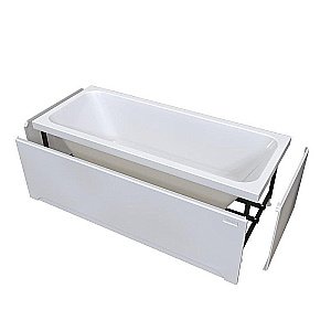 Ванна акриловая Радомир Патрисия 1-01-3-0-1-330К 175х75 белая, слив хром купить в интернет-магазине Sanbest