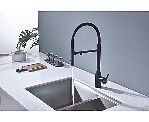 Смеситель для кухни Paulmark Magneto One Ma213188-AN антрацит купить в интернет-магазине сантехники Sanbest