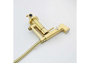 Гигиенический душ Aquatek Ника AQ1819BG золото шлифованное купить в интернет-магазине сантехники Sanbest