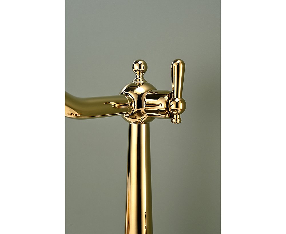 Смеситель для кухни Paulmark Retro Re213226-G золото купить в интернет-магазине сантехники Sanbest