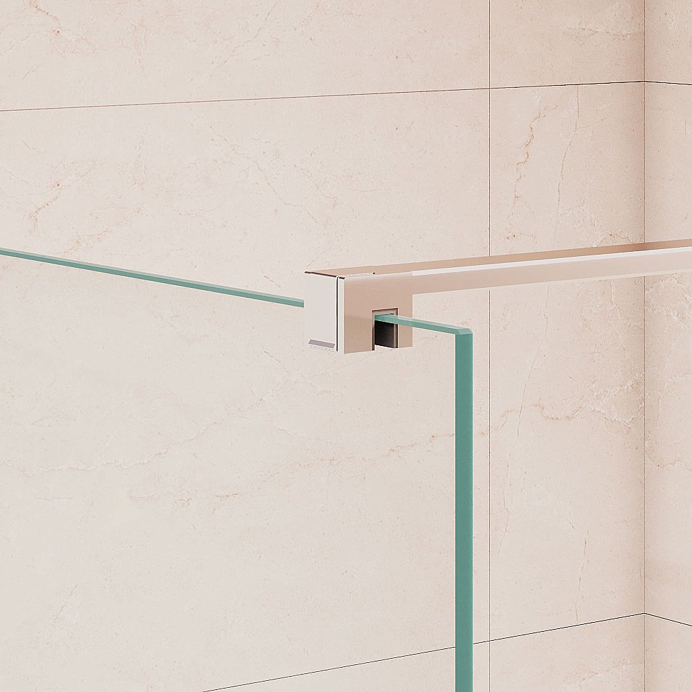 Душевая перегородка RGW Walk In WA-210 80 351021008-11 стекло прозрачное/профиль хром купить в интернет-магазине Sanbest