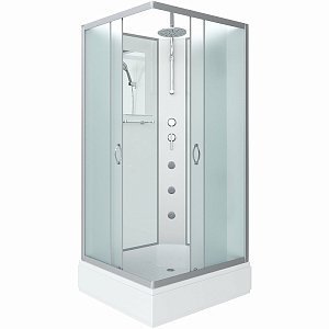 Душевая кабина Niagara Classic NG-33984-14QBKTG 90x80 с гидромассажем купить в интернет-магазине Sanbest