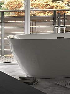 Акриловая ванна Sancos Single 180х85 FB07 белая купить в интернет-магазине Sanbest