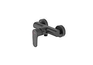 Cмеситель для душа Aquatek ОБЕРОН Set 2 в 1 (AQ1260MB+AQ2014MB) черный матовый купить в интернет-магазине сантехники Sanbest