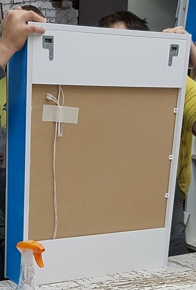 Зеркало Dreja Uni 100 в ванную от интернет-магазине сантехники Sanbest