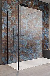 Душевое ограждение Radaway Modo New Black IV 120х85 стекло прозрачное/профиль черный матовый купить в интернет-магазине Sanbest