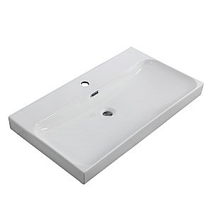 Раковина мебельная BelBagno BB-8078-80 белая купить в интернет-магазине Sanbest