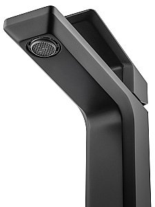 Смеситель для раковины WONZON & WOGHAND DIAMOND, Черный матовый (WW-88139011-MB) купить в интернет-магазине сантехники Sanbest