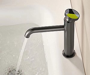 Смеситель для раковины Bronze de Luxe OMG! 9009GM-Y графит/желтый купить в интернет-магазине сантехники Sanbest