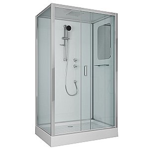 Душевая кабина Niagara Premium NG-6012-01QR, тропический душ, распашные двери купить в интернет-магазине Sanbest