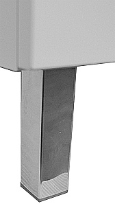 Тумба с раковиной Azario Ника 70Н CS00094407 белая для ванной в интернет-магазине Sanbest