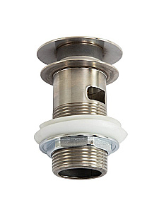 Донный клапан для раковины Cezares CZR-SAT-IN сатин купить в интернет-магазине сантехники Sanbest