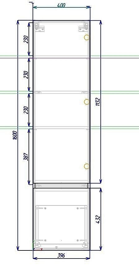 Шкаф подвесной Art&Max TECHNO 40 Смоки софт для ванной в интернет-магазине сантехники Sanbest