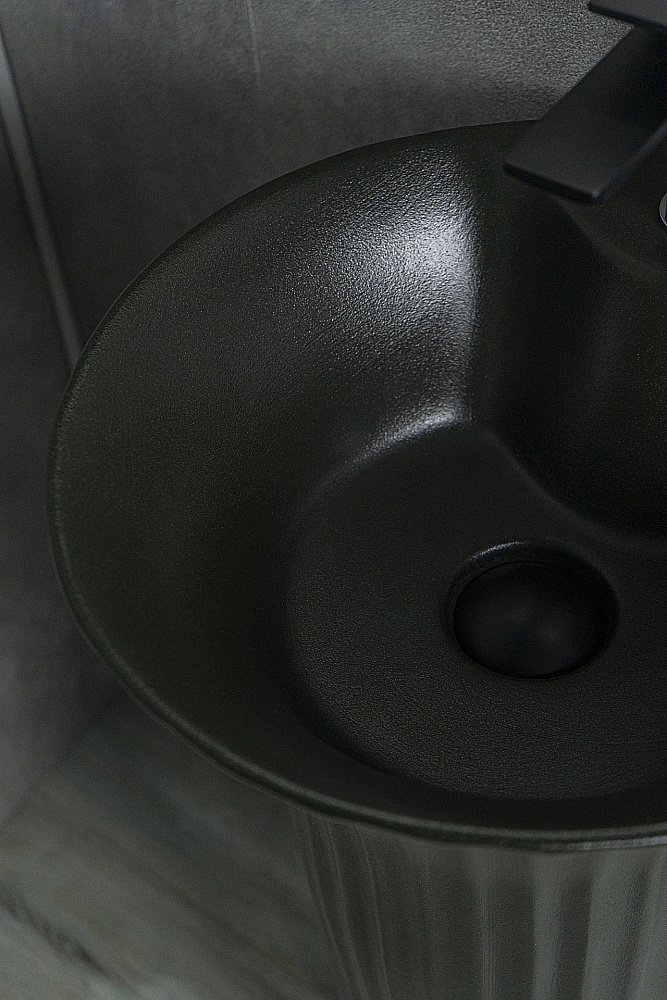 Раковина напольная Gid Autonomo 41 Nb132bg 81114 черная графит купить в интернет-магазине Sanbest