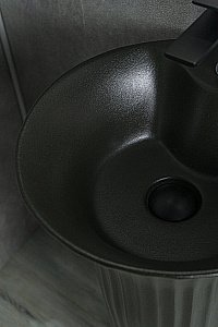 Раковина напольная Gid Autonomo 41 Nb132bg 81114 черная графит купить в интернет-магазине Sanbest