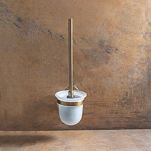 Ершик для туалета Bemeta Amber 155113017 медное золото купить в интернет-магазине сантехники Sanbest