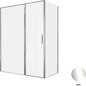 Душевой уголок Allen Brau Priority 120x80 3.31031.00 + 3.31040.00 прозрачный/хром купить в интернет-магазине Sanbest