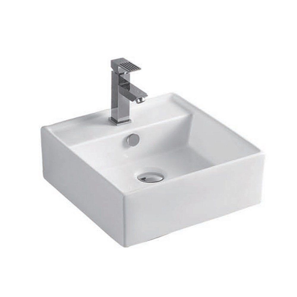 Раковина накладная/подвесная RGW GS-02 80121002-01 белая купить в интернет-магазине Sanbest