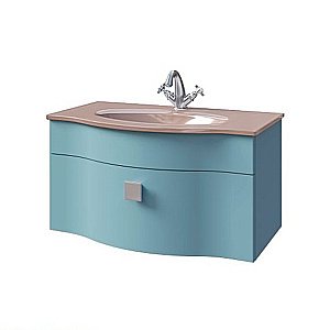 Тумба с раковиной Caprigo Nokturn 80 цвет на заказ/раковина стекло капучино для ванной в интернет-магазине Sanbest